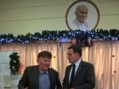 Rideg László látogatást tett a Wojtyla Házba