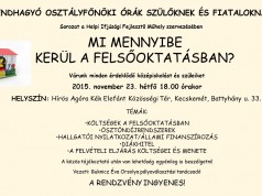 Mi mennyibe kerül a felsőoktatásban?