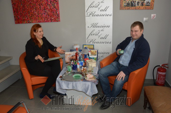 Kasos József Úr volt a vendégem a mai napon, a Kasos Vill képviseletében