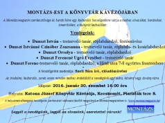 A Montázsmagazin kulturális-beszélgetős estet szervez a Kecskeméti Katona József Könyvtár kávézójában