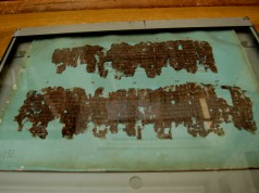 Ólomtartalmú tintát használtak a herculaneumi papirusztekercsek írói