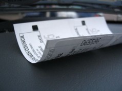 Nem mutatható be utólag a parkolójegy