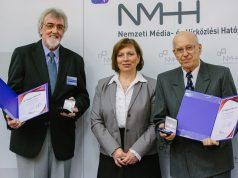 Az NMHH elnöke átadta a Dr. Magyari Endre-díjakat