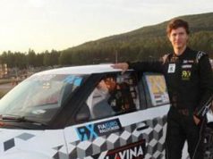 Szabó Krisztián ralikrossz Eb-futamot nyert