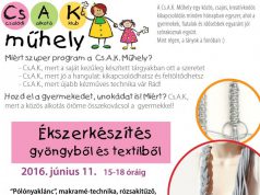 Cs.A.K. Műhely Textilékszer készítés