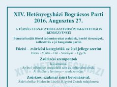 Rendkívül jó hangulatban telt a XIV. Hetényi Bogrács Parti