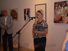 Mesterek és tanítványok kiállítás a Liberté Kávéházban