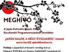 Japán napok Magyarországon: Kecskeméten és Szegeden