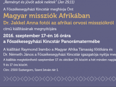 Dr. Jakkel Anna kiállítása Esztergomban