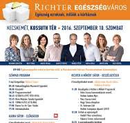 Ingyenes csontsűrűség-mérés és urológiai vizsgálat Kecskeméten a Richter Egészségváros rendezvényen