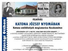 Katona Emlékév diákrendezvényei novemberben