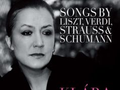Takács Klára Liszt, Verdi Strauss és Schumann dalaiból énekel