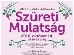 SZÜRETI MULATSÁG A HÍRÖS AGÓRÁBAN