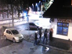 Térfigyelő kamerák segítségével fogták el a verekedőt