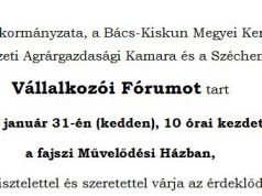 Vállalkozói Fórumut tart a Fajsz