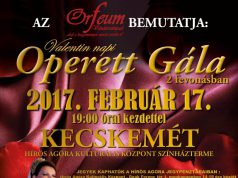 Februári bérletes előadások – Operettgála