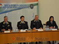 Évértékelés a Bács-Kiskun megyei Rendőrfőkapitányságon