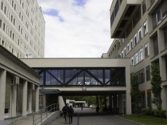 Televízió átadás a BKMK Pszichiátriai osztály számára