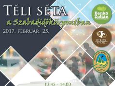 Téli séta a Szabadidőközpontban