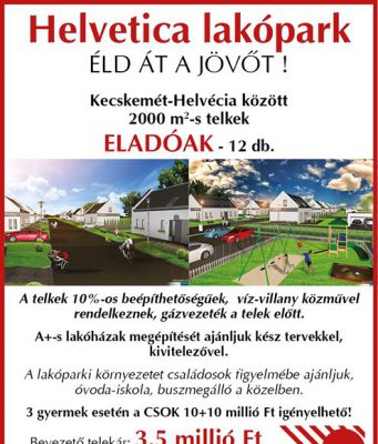 Helvetica Lakópark – Álomotthon a környezettudatosság jegyében