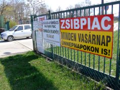 Megszűnt az áthajtás a nagybani piacra bevezető úton