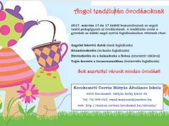 Angol teadélután óvodásoknak