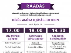 Költészetnapi programsorozat az Ifjúsági Otthon szervezésében