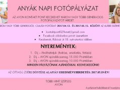 Anyák napi fotópályázatot hirdet az Avon Kontaktpont Kecskemét