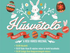 Húsvétoló Kecskeméten a régi Városi Mozinál április 15-én