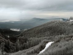 Esett a hó a Mátrában