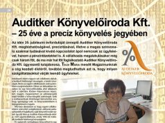 Auditker Könyvelőiroda Kft. – 25 éve a precíz könyvelés jegyében