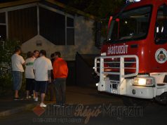 Felrobbant egy autó tegnap este a Dobó Körúton