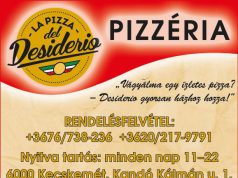 Továbbra is töretlen népszerűségnek örvend a Desiderio Pizzéria
