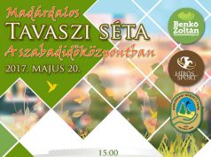MADÁRDALOS TAVASZI SÉTA A SZABADIDŐKÖZPONTBAN
