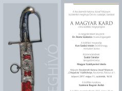 „A magyar kard” című kiállítás nyílik hamarosan a Cifrapalotában