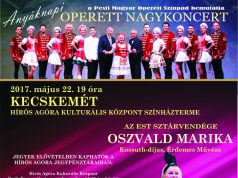 Megváltozott az Operett Nagykoncert időpontja