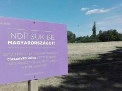 Eltűntek a Momentum táblái az általuk rendbe tett KTE pálya területéről