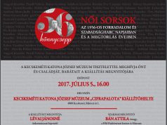 56 könnycsepp címmel nyílik kiállítás a Cifrapalotában