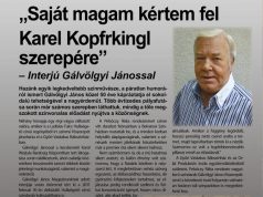 Interjú Gálvölgyi Jánossal