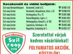 1991 óta Kecskeméten a Szil-Coop