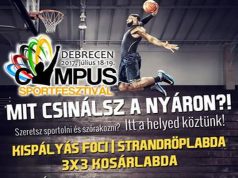 Idén is megrendezésre kerül a Campus Sportfesztivál Debrecenben