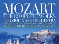 Mozart hegedűversenyek – Kalló McGegan