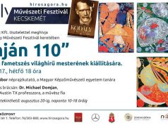 Domján 110 kiállítás a Kodály Művészeti Fesztiválon