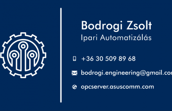 Bodrogi Zsoltnak készítettünk névjegykártyát
