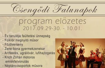 Csengődi Falunapok – Program előzetes