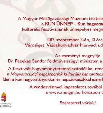 KUN-ÜNNEP – Kun hagyományok a Városligetben