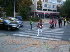 Rendőrök és tanulók együttműködése a biztonságos közlekedés érdekében