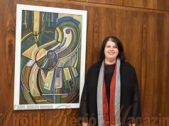 Átrajzolt terek, zene és vers – Ale Ildikó kiállítás megnyitója