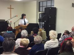 Vakok és gyengénlátók bűnmegelőzési előadása