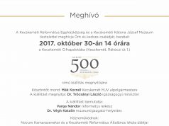 AZ ELSŐ 500 – Időutazás a REFORMÁCIÓBA